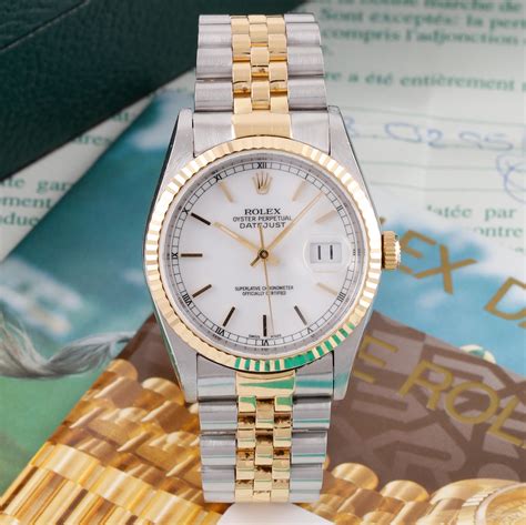 rolex swiss made 16233 superlative oyster perpetual chronometer|rolex datejust 16233.